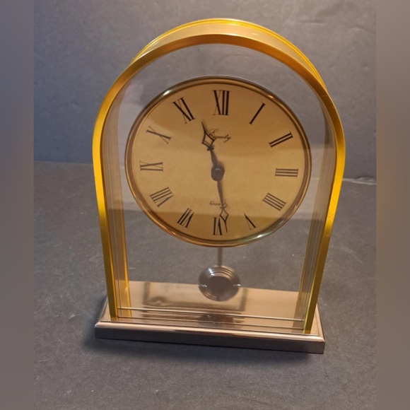 Equity Quartz Watch Table Clock Made In JAPAN Excellent Preowned Condition - Picture 6 of 9